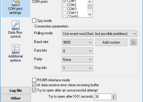 Advanced Serial Data Logger Standard screenshot