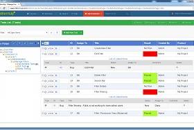 Test cases management , TestUp Tracker screenshot