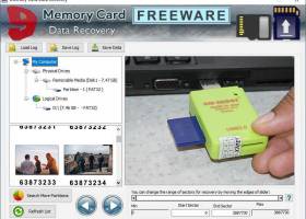 Freeware Windows SD Card Recovery Tool screenshot