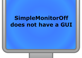 SimpleMonitorOff screenshot