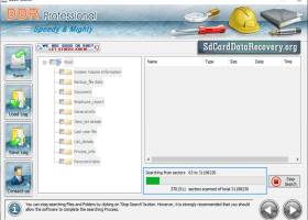 Professional Card Data Recovery Tool screenshot