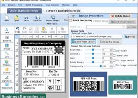 Asset Tracking Pdf417 Barcoding screenshot