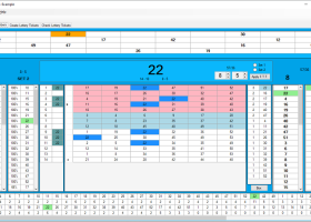 Lotto Effect Lottery Software screenshot