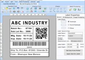 Supply Product Barcode Labeling Software screenshot