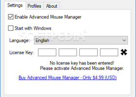 Advanced Mouse Manager screenshot