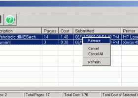 Print Control screenshot