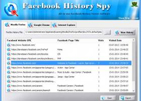 History Spy for Facebook screenshot