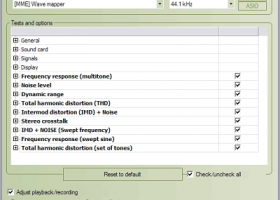 RightMark Audio Analyzer screenshot