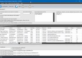 Facebook Scraper screenshot
