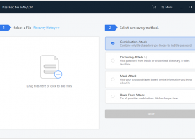 PassRec RAR Password Recovery screenshot