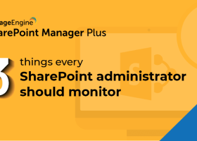 ManageEngine SharePoint Manager Plus screenshot