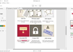 Icecream PDF Editor screenshot