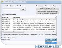 Free SMS screenshot