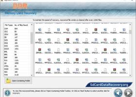 Memory Card Recovery Data Software screenshot