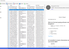 MailsDaddy Zimbra Converter screenshot