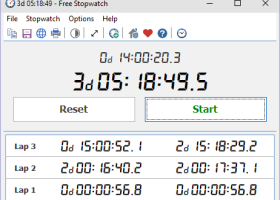 Free Stopwatch screenshot