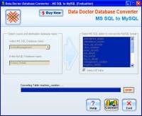 MSSQL to MySQL Conversion Program screenshot