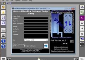 Gasketed Plate Heat Exchanger Design screenshot