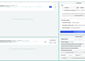 OfflineTranscribe screenshot