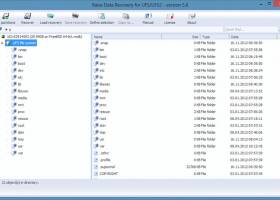 Raise Data Recovery for UFS/UFS2 screenshot