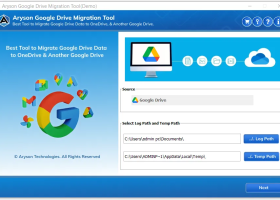 Aryson Google Drive Migration screenshot