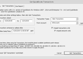 Transaction Copier for QBooks screenshot