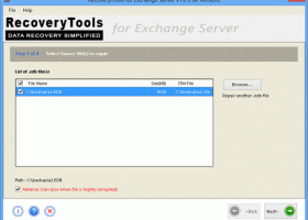 Exchange EDB Mailbox Recovery screenshot