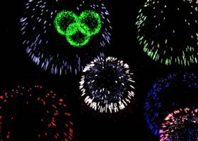 Fireworks 3D Screensaver screenshot