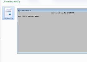InfoLock screenshot