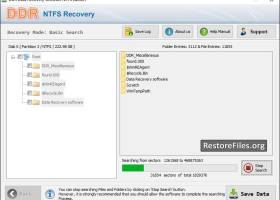 Restore NTFS Files screenshot