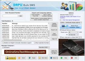 Online Bulk SMS GSM screenshot