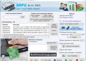 Bulk Text Messaging Software screenshot