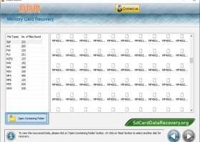 SD Card (Mini, Micro SD Card) Recovery screenshot