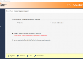 Thunderbird Converter screenshot