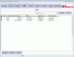 Abacre Hotel Management System screenshot