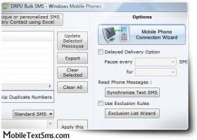 Windows SMS screenshot