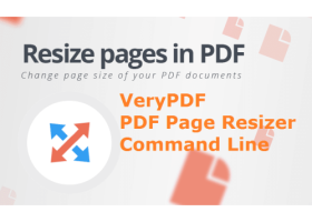 VeryUtils PDF Page Resizer Command Line screenshot