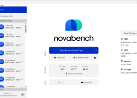 NovaBench screenshot