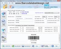 Barcode Label Design screenshot