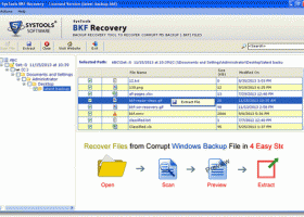 Retrieve Data from Windows Backup screenshot