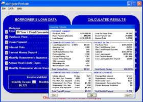 Mortgage Prelude screenshot