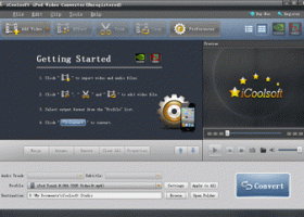 iCoolsoft iPod Video Converter screenshot