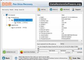 USB Drive Data Restore Software screenshot