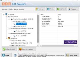 Data Restore Software for Fat screenshot