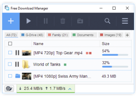 Free Download Manager for Mac screenshot