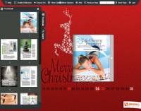 Flash flip book template of Christmas screenshot