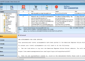 Kdetools PST Converter Software screenshot