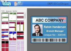 Bulk ID Barcode Labeling Program screenshot