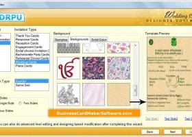 Wedding Card Maker Software screenshot