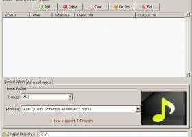 FLAC to MP3 Converter Express screenshot